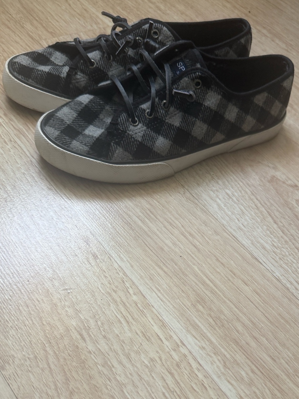 Sperry Top-Sider Pier View Buffalo Check ( STS85107) Women's Sneakers Size 8